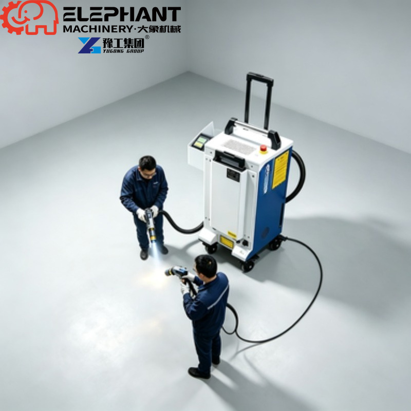 Laser Rust Removal Machine 1500W - Máquina de Limpieza Láser de Fibra
