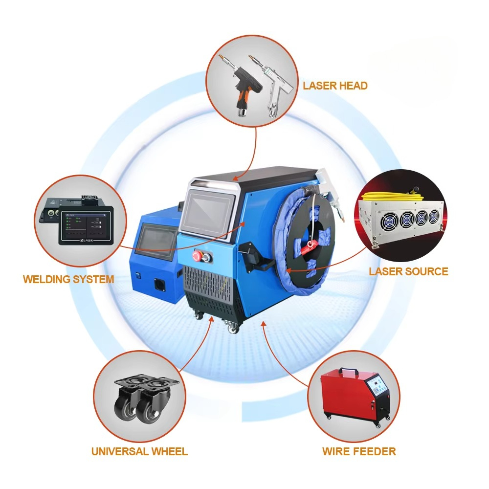Laser Welding Machine 3 In 1 Cutting Cleaning - Máquina de Soldadura, Corte y Limpieza