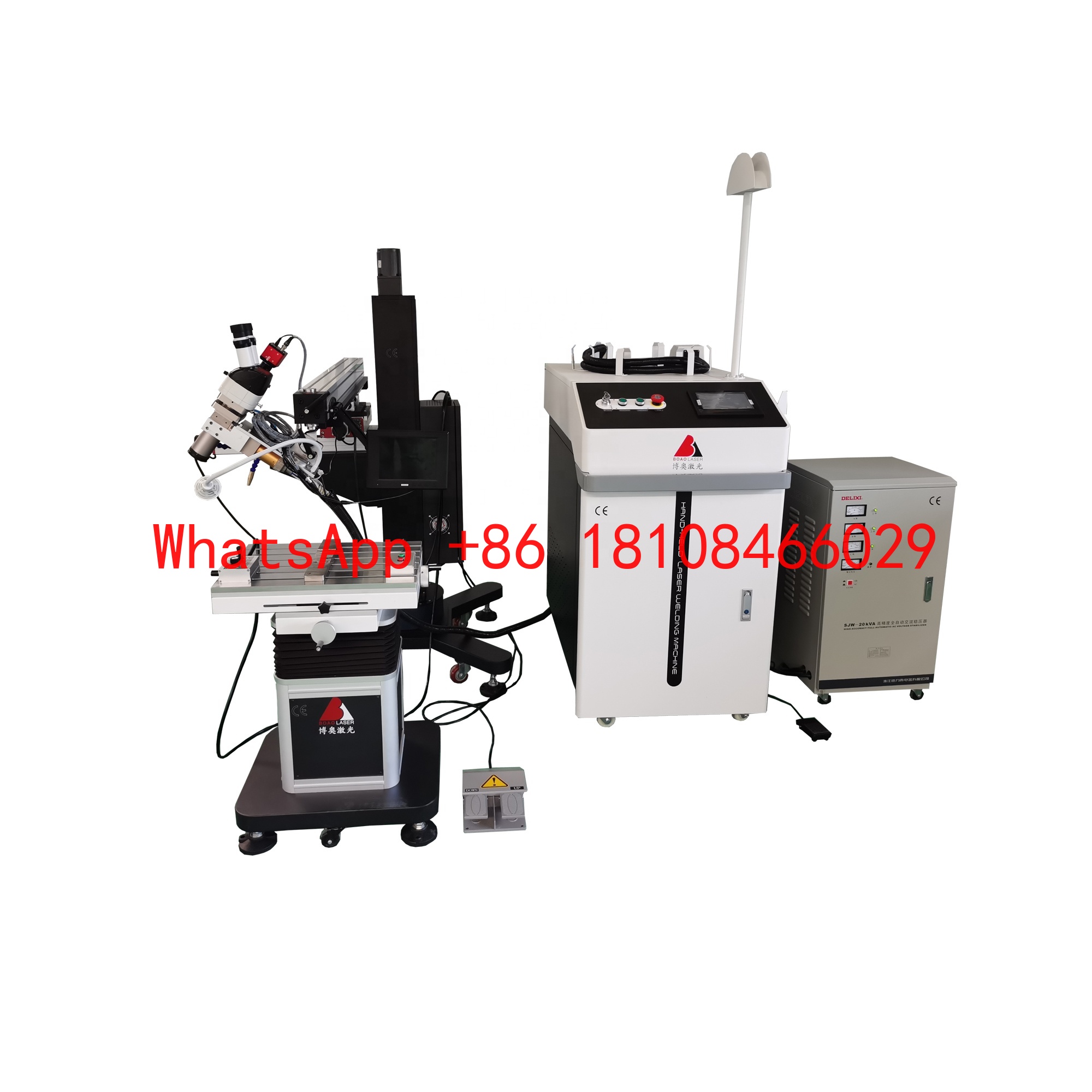 Laser Welder 3000W Fiber - Máquina de soldadura láser para reparación