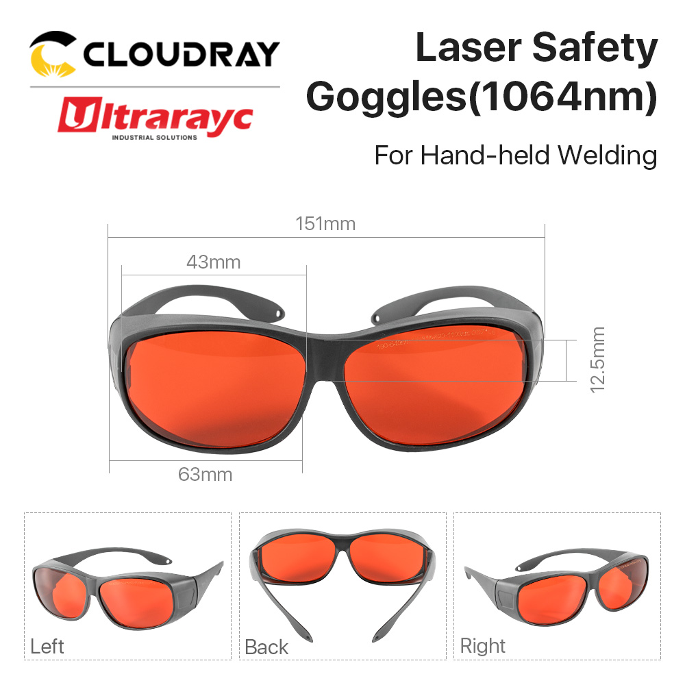 Gafas de seguridad láser Ultra - Laser Welding Protective Goggles 1064Nm reseña y precio