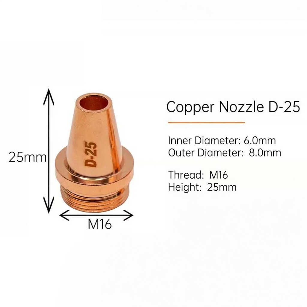 CQWY SUP25A SUP26A Cabezal de  - Laser Welding Nozzle Copper reseña y precio