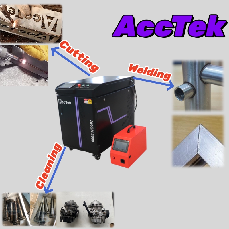 La mejor oferta, máquina láser - Laser Welding Machine 3 In 1 Cutting Cleaning reseña y precio