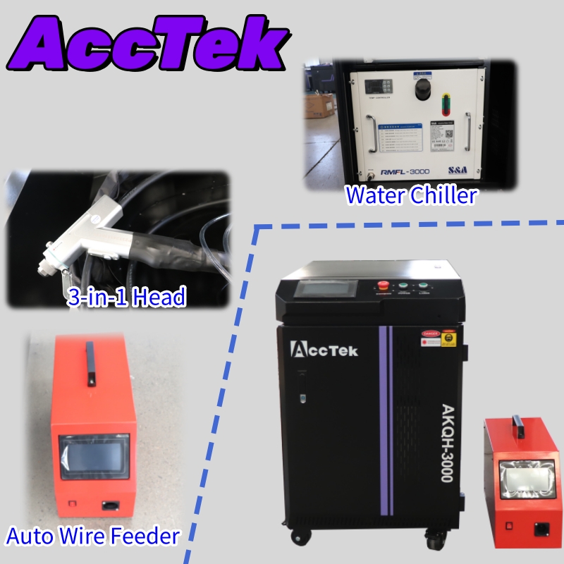 La mejor oferta, máquina láser - Laser Welding Machine 3 In 1 Cutting Cleaning reseña y precio