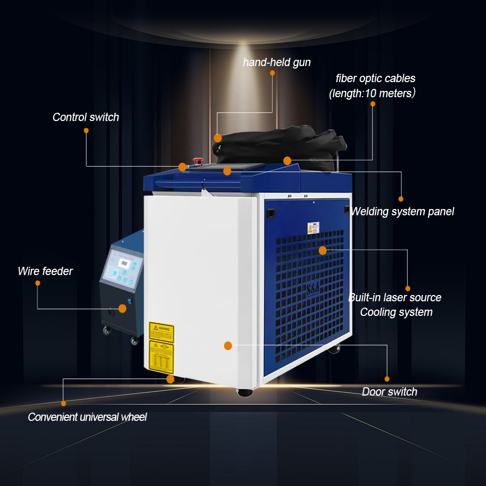 Máquina de Soldadura, Corte y  - Laser Welding Machine 3 In 1 Cutting Cleaning reseña y precio
