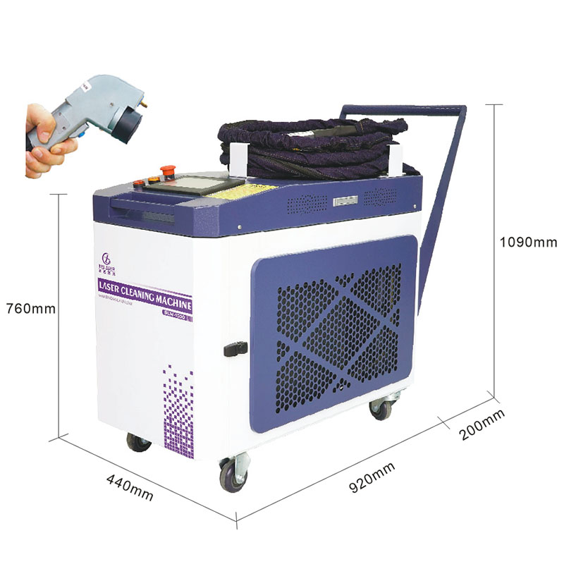 Máquina de Limpieza Láser Port - Laser Rust Removal Machine 1500W reseña y precio